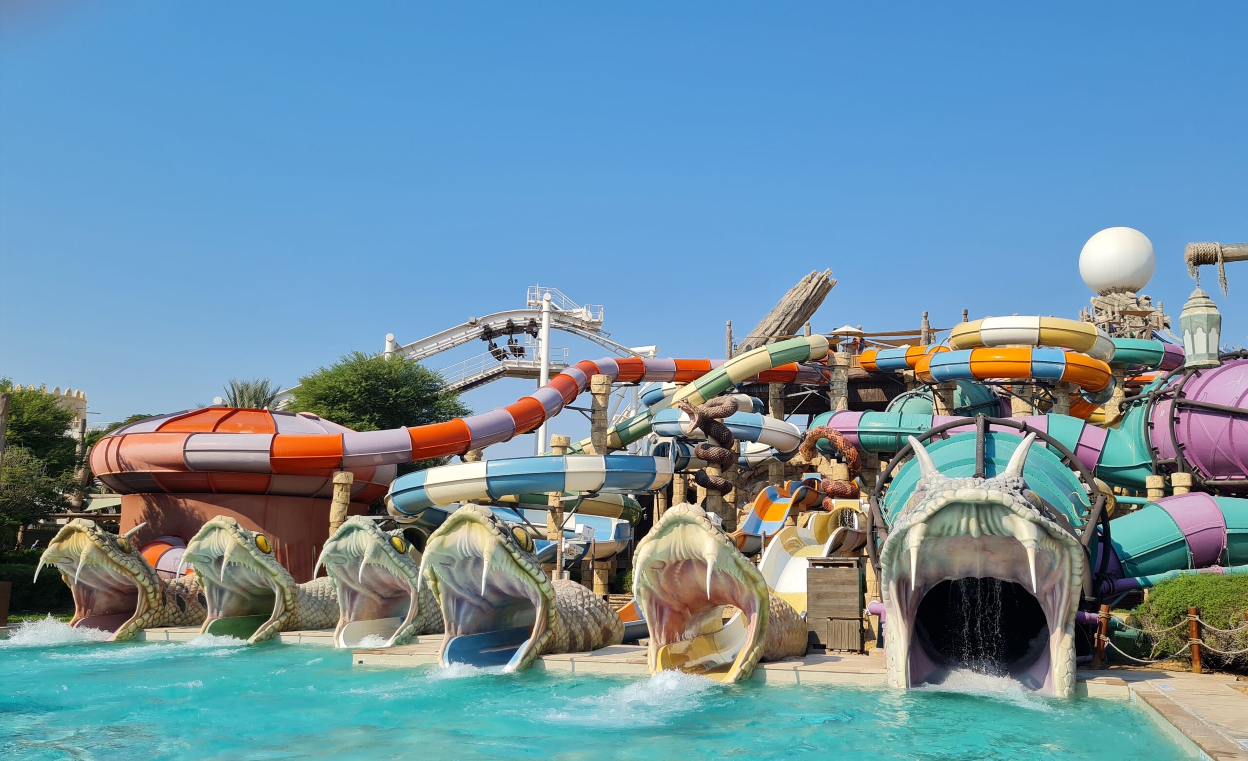Yas Waterworld Abu Dhabi + Sheikh Zayed Mosque