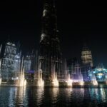 singing fountains in dubai photo